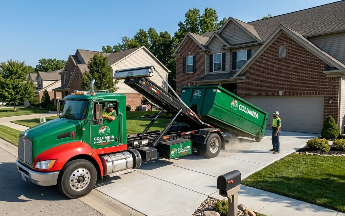 Dumpster rental quotes in Columbia TN Requesting a dumpster rental quote in Columbia, Tennessee